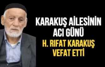 H.Rıfat Karakuş Hayatını Kaybetti