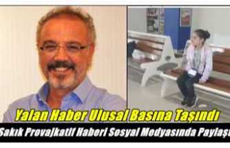 Yalan haber ulusal basına taşındı,Dem Parti Ağrı Milletvekili Sırrı Sakık'ta provakatif haberi sosyal meydasından paylaştı.