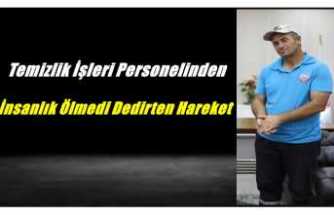 Ağrı Belediyesi Personeli Ahmet Sarı Davranışıyla İnsanlık Ölmemiş Dedirtti
