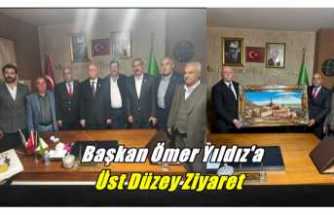 Ağrı Ziraat Odası Başkanı Ömer Yıldız Genel Başkan Ağırladı
