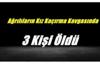 Ağrılıların Kız Kaçırma Kavgasında 3 Kişi Öldü