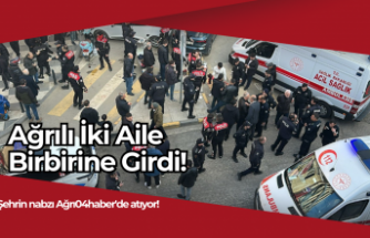 Ağrılı İki Aile Birbirine Girdi!