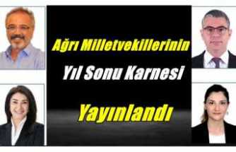 ORC Ağrı Milletvekillerinin yıl sonu karnesini yayınladı