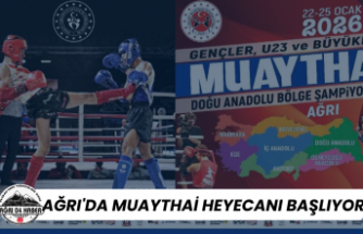 Ağrı'da Muaythai Heyecanı Başlıyor: