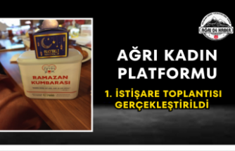 Ağrı Kadın Platformu 1. İstişare Toplantısı Gerçekleştirildi