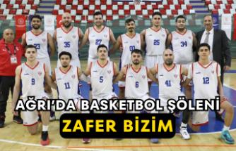 Ağrı’da Basketbol Şöleni Zafer Bizim