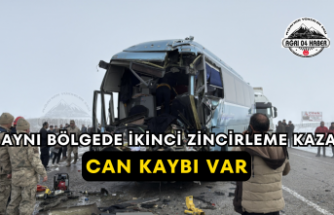 Aynı Bölgede İkinci Zincirleme Kaza Can Kaybı Var