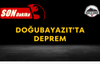Doğubayazıt’ta Deprem