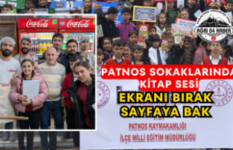 Patnos Sokaklarında Kitap Sesi Ekranı Bırak Sayfaya Bak