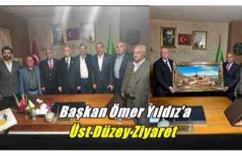 Ağrı Ziraat Odası Başkanı Ömer Yıldız Genel Başkan Ağırladı