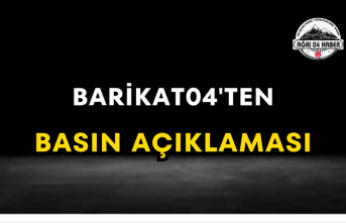 Barikat04'ten Basın Açıklaması