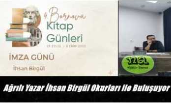 Ağrılı Yazar İhsan Birgül Okurları ile Buluşuyor