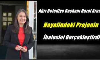 Ağrı Kent Meydanı Projesi İhalesi Yapıldı