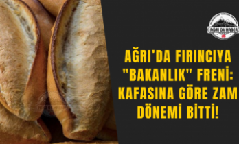 Ağrı’da Fırıncıya "Bakanlık" Freni: Kafasına Göre Zam Dönemi Bitti!