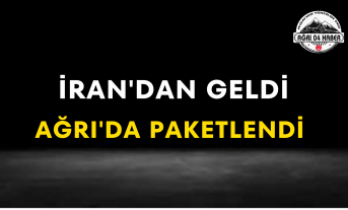 İran'dan Geldi Ağrı’da Paketlendi