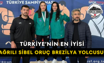 Türkiye’nin En İyisi Ağrılı Sibel Oruç Brezilya Yolcusu