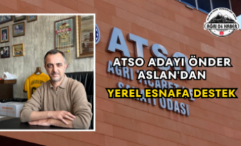 ATSO Adayı Önder Aslan'dan Yerel Esnafa Destek