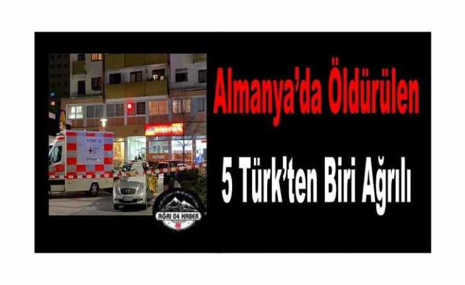 Almanya da Ölenlerden Biri Ağrılı