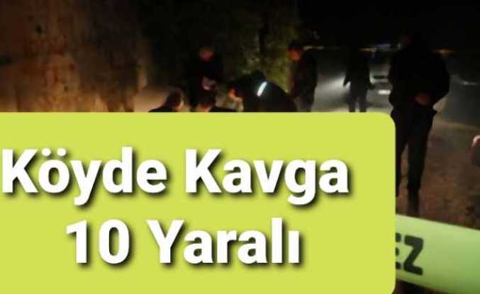 Ağrı da Köylüler Kavga Etti 10 Yaralı