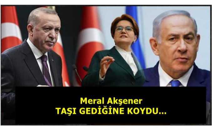 Akşener Taşı Gediğine Oturttu