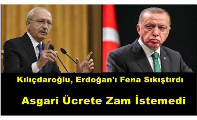 Kılıçdaroğlu Asgari Ücrete Zam İstemedi AKP'yi Fena Sıkıştırdı