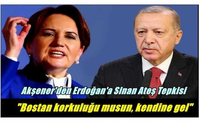 Akşener çok öfkeli ;Sen Bostan Korkuluğu musun Erdoğan