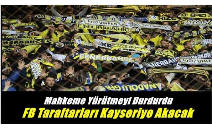 Fenerbahçe Taraftarı Kayseri Tribünlerinde Aynı Tezahüratı Yapacak