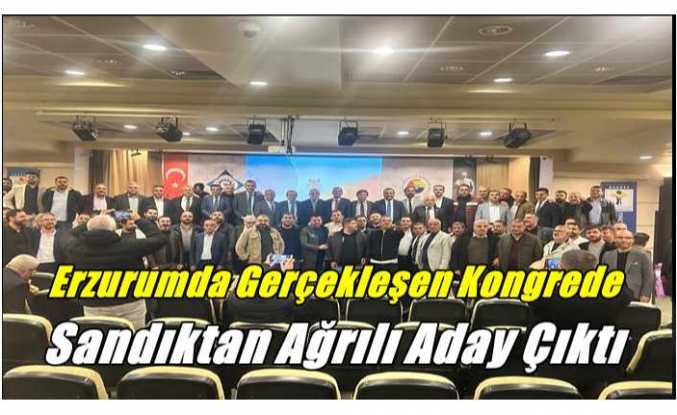 Erzurum'da Gerçekleşen Seçimleri Ağrılı Aday Kazandı