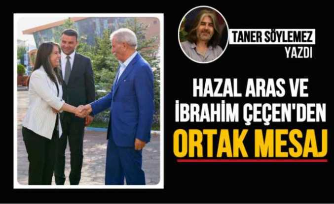 Hazal Aras ve İbrahim Çeçen’den Ortak Mesa