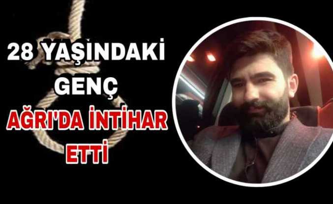 Ağrı'da Bir İntihar Olayı Daha Yaşandı