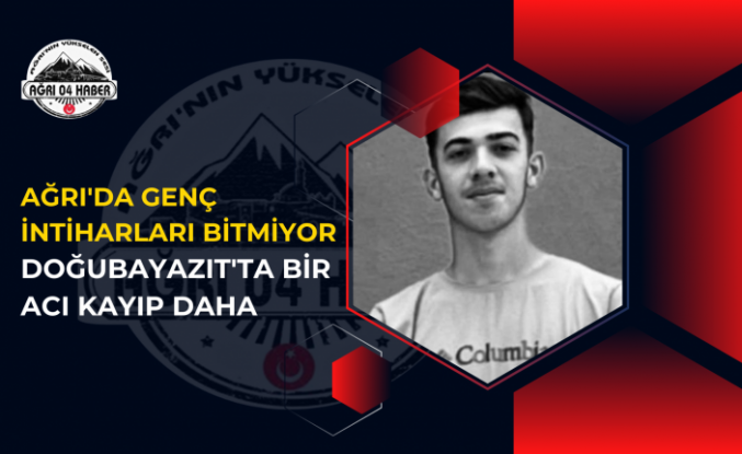 Ağrı'da Genç İntiharları Bitmiyor: Doğubayazıt'ta Bir Acı Kayıp Daha