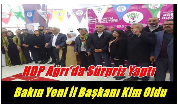HDP Ağrı'da Sürpriz Yaptı