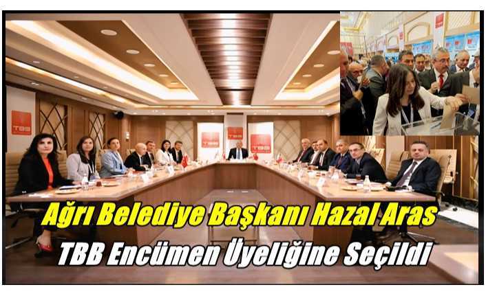 Ağrı Belediye Başkanı Hazal Aras TBB Meclis Üyeliğine Seçildi