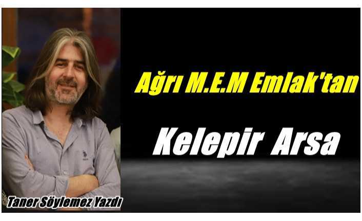 Ağrı M.E.M Emlak'tan Reklama Uygun Kelepir Arsa