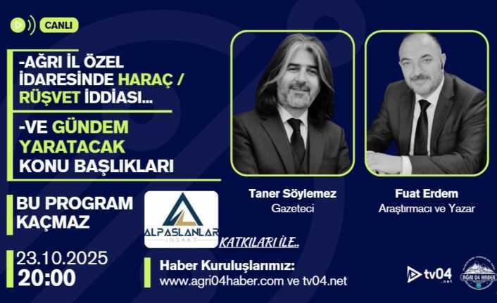 Bomba İddia: Ağrı İl Özel İdaresi'nde Haraç/Rüşvet Gündemde!