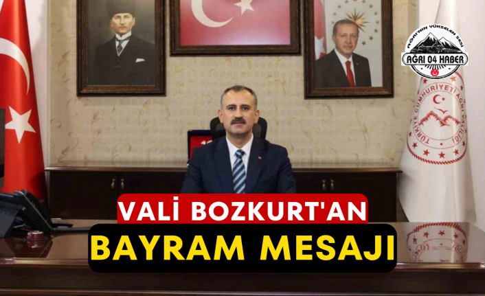 Vali Bozkurt'an Bayram Mesajı