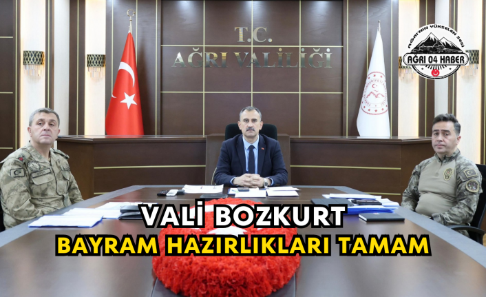 Vali Bozkurt Bayram Hazırlıkları Tamam