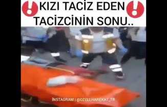 Kızını Taciz Eden Adamı Sokakta Hadım Etti